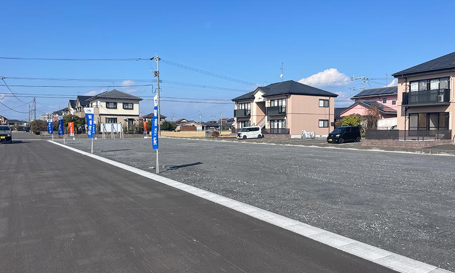 八代市永碇町分譲地