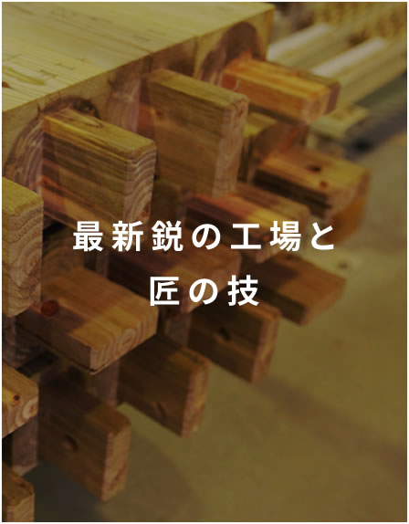 最新鋭の工場と匠の技