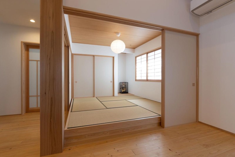 お子様たちが自由に走り回れる、開放感あふれる平屋の住まい