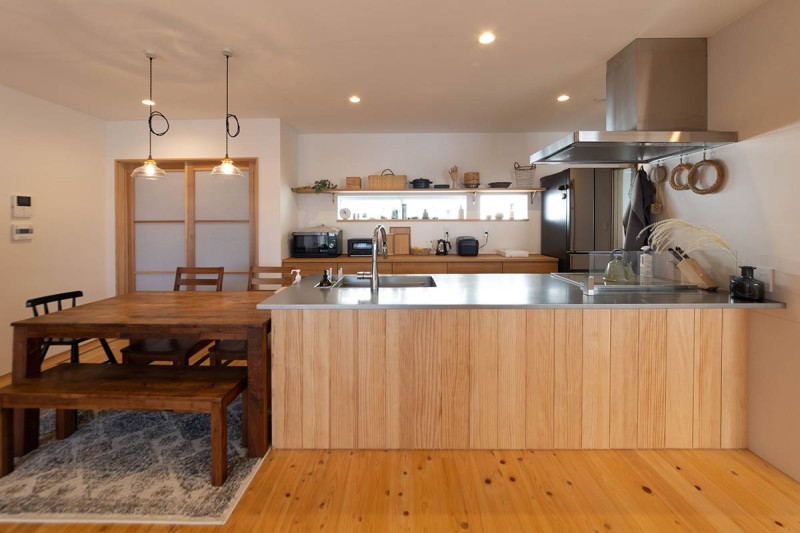 お子様たちが自由に走り回れる、開放感あふれる平屋の住まい